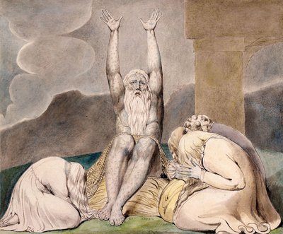 Le désespoir de Job - William Blake